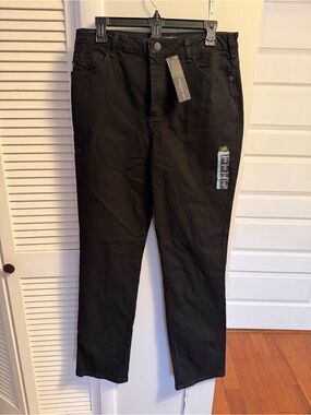 Lee Jeans Relaxed Fit Straight Leg Black Size 12
